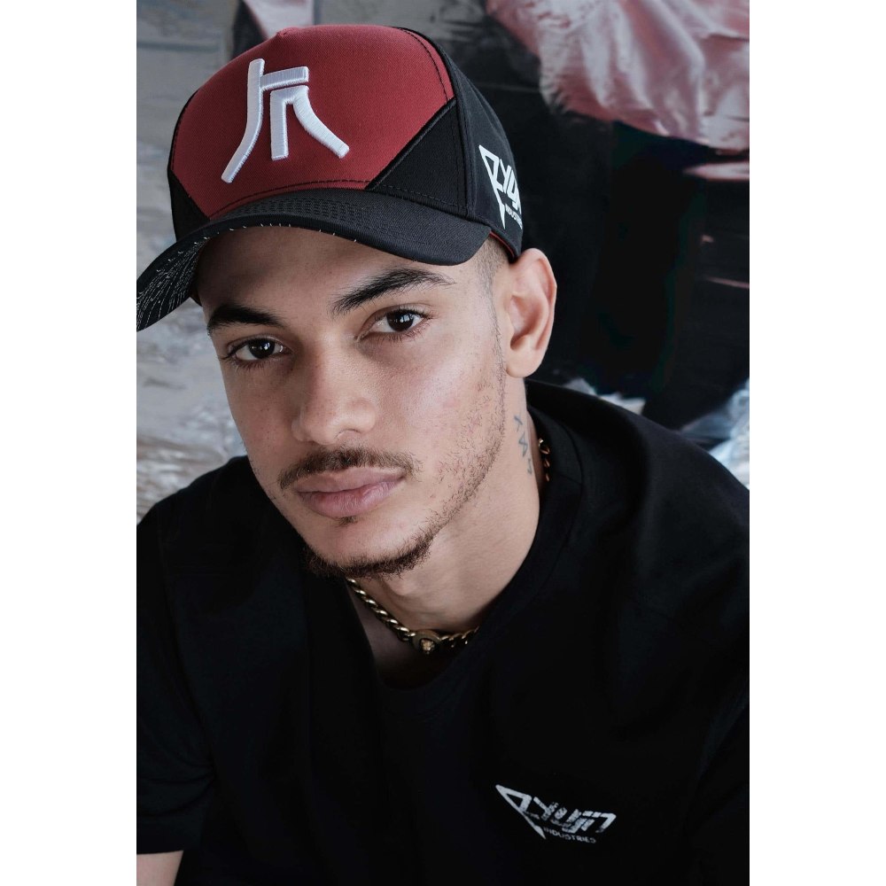 Starfield - Logo Einstellbare Kappe - Schwarz/Rot